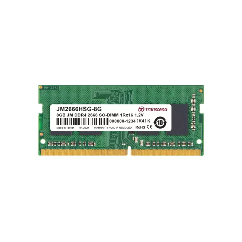 Atminties modulis Transcend JetRam DDR4-2666 8GB SO-DIMM nešiojamam kompiuteriui