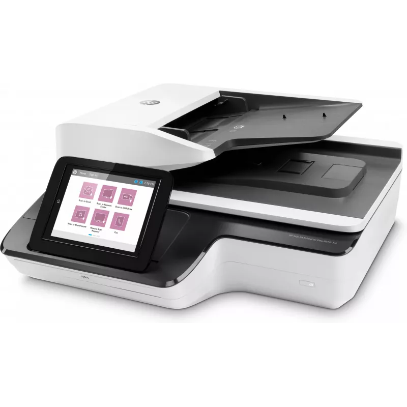HP Scanjet Enterprise Flow N9120 fn2 plokščiasis ir ADF skaitytuvas 600 x 600 DPI A3 juodas, baltas