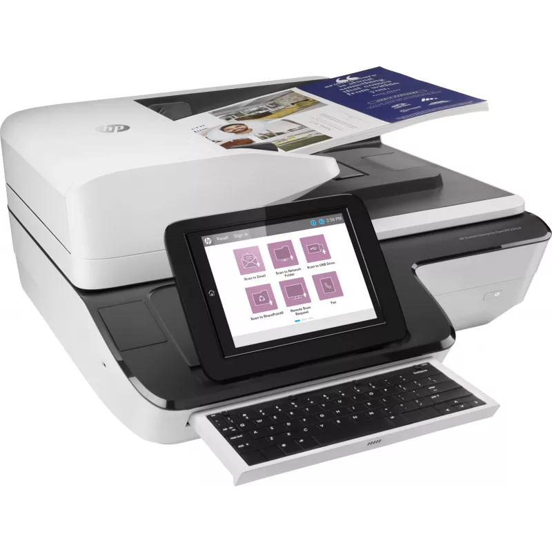 HP Scanjet Enterprise Flow N9120 fn2 plokščiasis ir ADF skaitytuvas 600 x 600 DPI A3 juodas, baltas