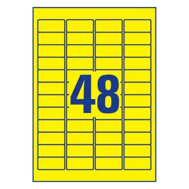 Lipnios etiketės stačiakampės Avery L6103-20