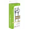 USB laidas Schwaiger LKU 100 1,5 m USB 2.0 A Micro-USB B juodas sidabrinis