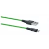 Mobiliojo telefono laidas Schwaiger LPRO420 501 Žalias 1,2 m USB A Lightning