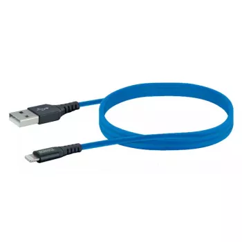Mobiliojo telefono laidas Schwaiger LPRO440 501 USB A Lightning 1,2 m mėlynas