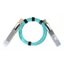 Tinklo kabelis BlueOptics MFA1A00-C010-TG-BO QSFP28 AOC 10m Turkio spalvos