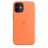 Dėklas Apple iPhone 12 mini Silikono su MagSafe Kumquat