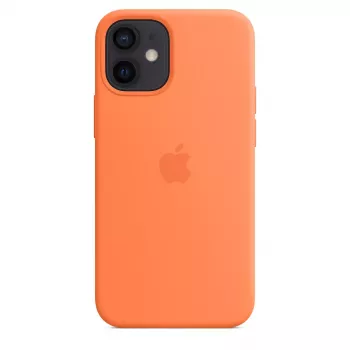 Dėklas Apple iPhone 12 mini Silikono su MagSafe Kumquat