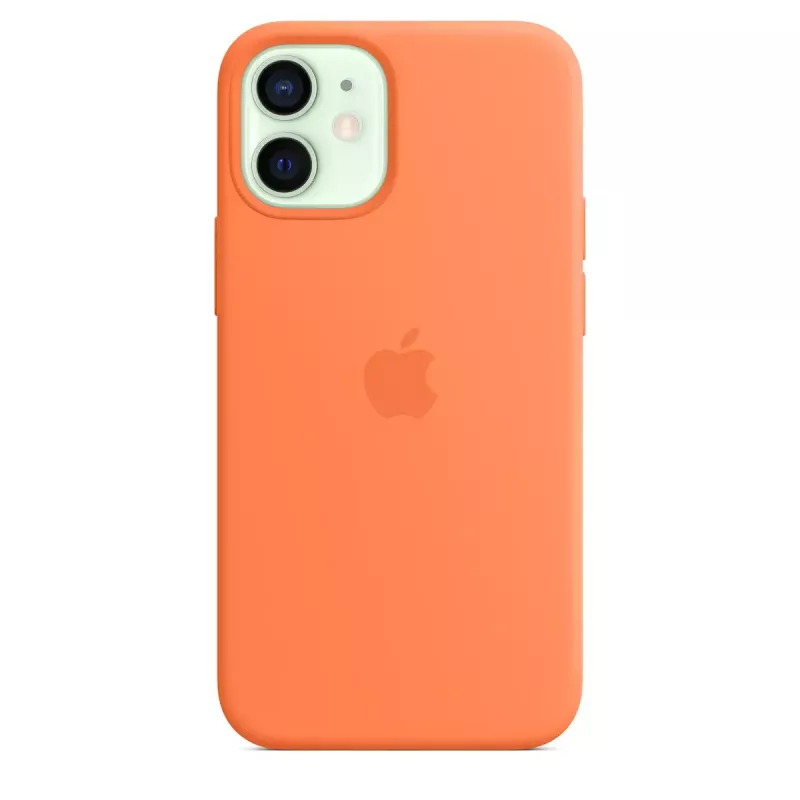 Dėklas Apple iPhone 12 mini Silikono su MagSafe Kumquat