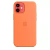 Dėklas Apple iPhone 12 mini Silikono su MagSafe Kumquat
