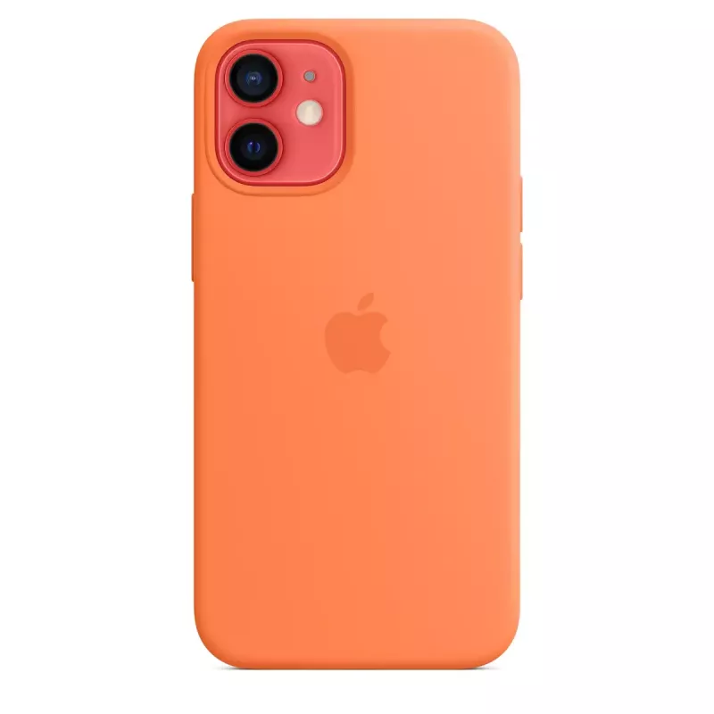 Dėklas Apple iPhone 12 mini Silikono su MagSafe Kumquat