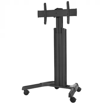 Chief MPAUB mobilus stovas ženklams 139,7 cm (55 col.) Juodas