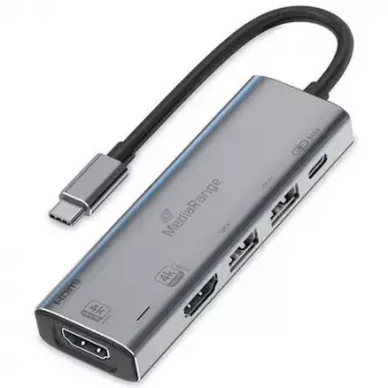 USB Type-C 5 in 1 adapteris MediaRange MRCS511