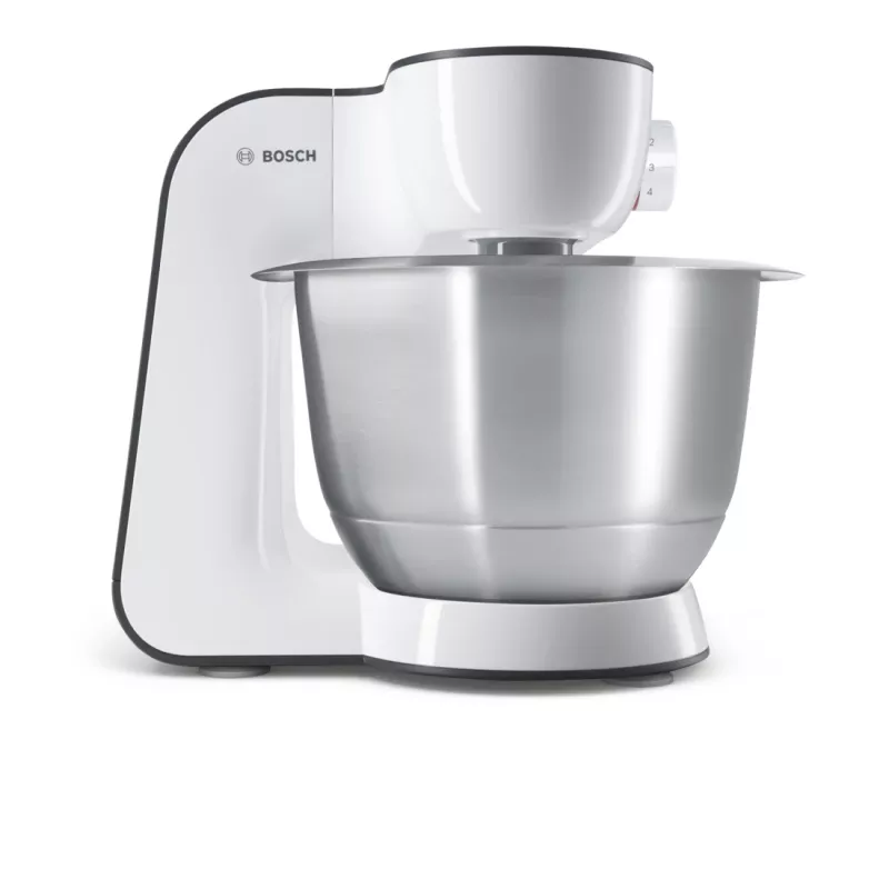 Bosch MUM5 Start Line universalus virtuvės kombainas 800 W 3,9 L oranžinis, sidabrinis, permatomas, baltas