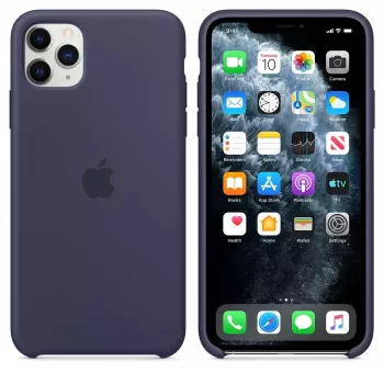 Dangtelis Apple iPhone 11 Pro Max mėlynas