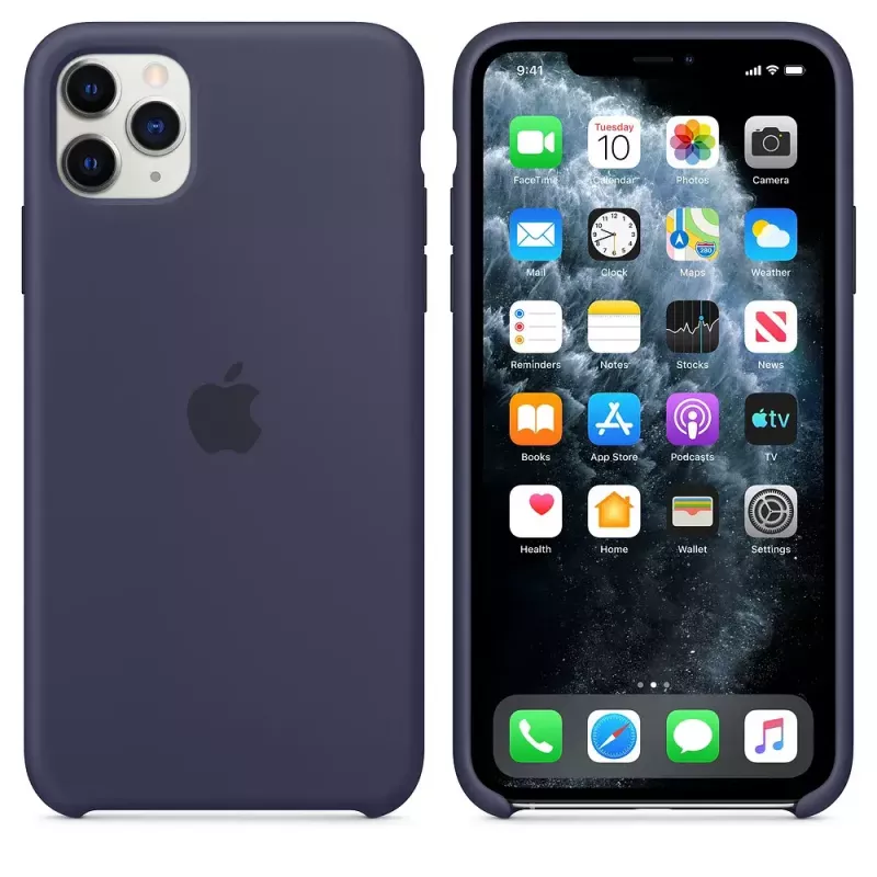 Dangtelis Apple iPhone 11 Pro Max mėlynas