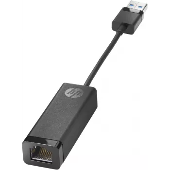 HP USB 3.0 į Gigabit LAN adapteris, RJ-45, USB 2.0 Type-A, juodas