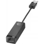 HP USB 3.0 į Gigabit LAN adapteris, RJ-45, USB 2.0 Type-A, juodas