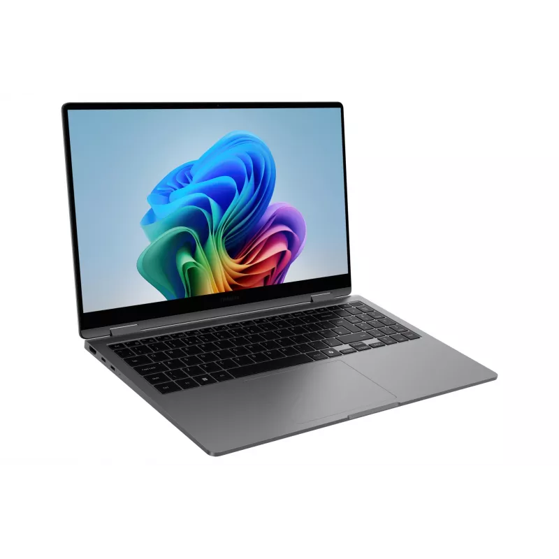 Samsung Galaxy Book5 360 Copilot+ PC Intel Core Ultra 7 258V nešiojamas kompiuteris 39,6 cm (15,6 col.) jutiklinis Full HD 32 GB LPDDR5x-SDRAM 1 TB SSD Wi-Fi 7 (802.11be) Windows 11 Home pilka