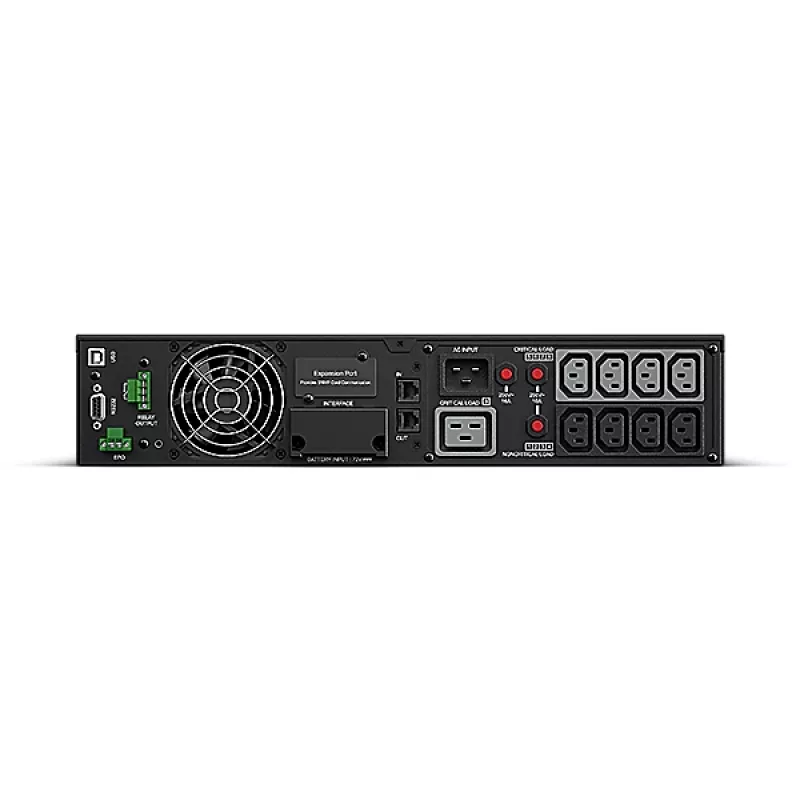 Nepertraukiamo maitinimo šaltinis CyberPower OL2200ERTXL2U, dvigubos konversijos (Online), 2,2 kVA / 2000 W, 9 AC lizdai