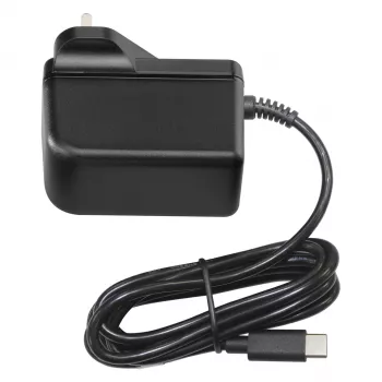 Brother PAAD004EU USB-C įkroviklis skaitytuvui, juodas, vidaus naudojimui