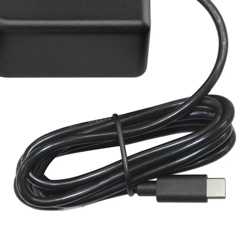 Brother PAAD004EU USB-C įkroviklis skaitytuvui, juodas, vidaus naudojimui