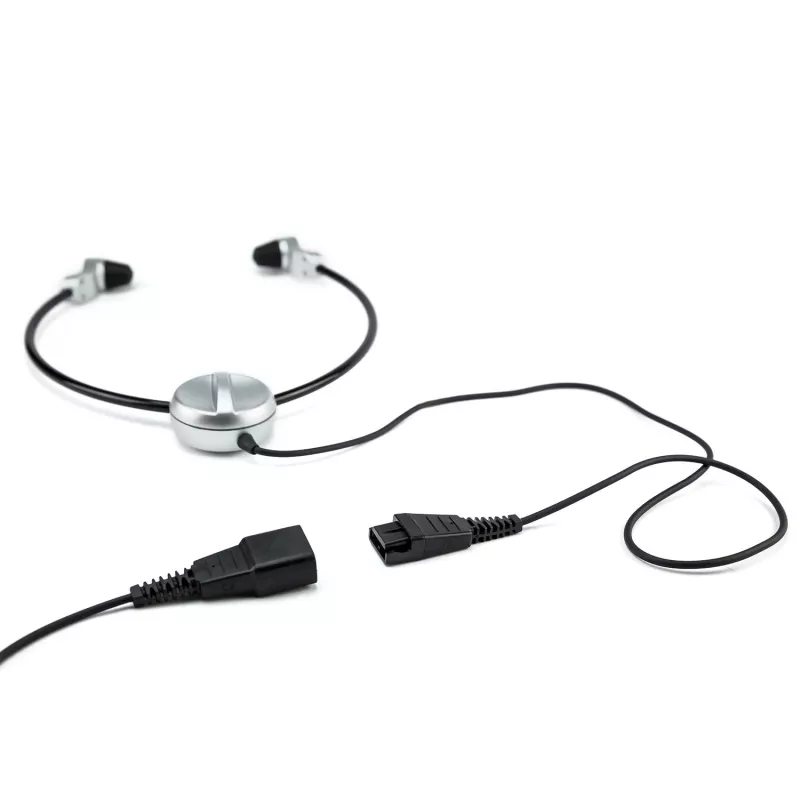 Grundig Swingphone 568 ausinės su smakro juosta, laidinės, juodos, sidabrinės