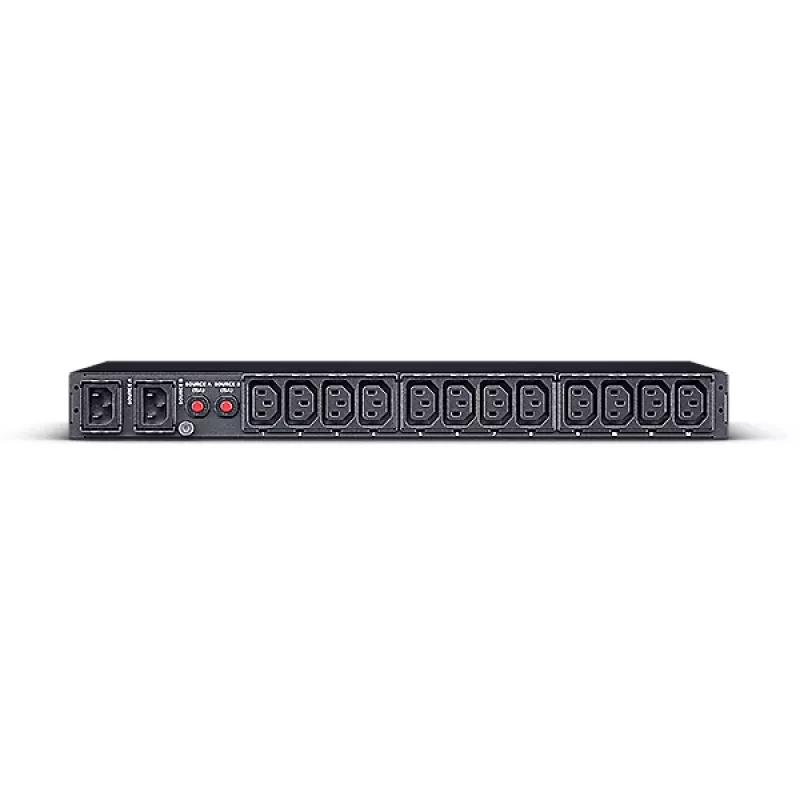 CyberPower PDU24004 – valdomas PDU, 12 lizdų, 1U, juodas