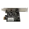 StarTech.com 2 prievadų PCI Express (PCIe) SuperSpeed USB 3.0 kortelės adapteris su UASP - LP4 maitinimu