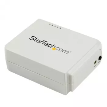StarTech.com 1 prievado USB belaidis N tinklo spausdintuvo serveris su 10/100 Mbps Ethernet prievadu - 802.11 b/g/n