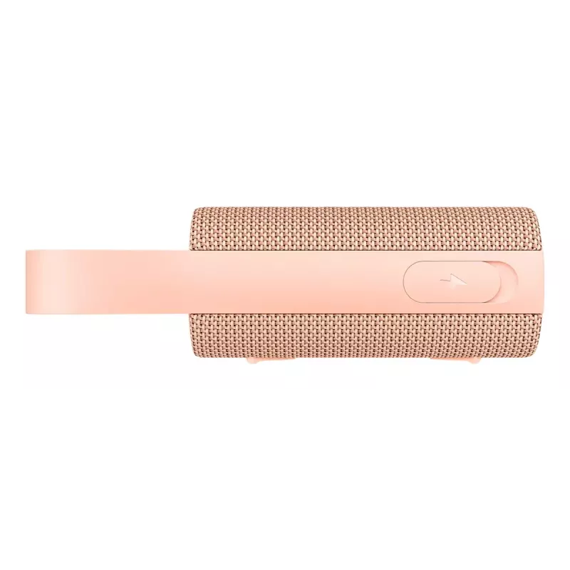 Nešiojamas stereofoninis garsiakalbis Xiaomi Sound Pocket rožinis – 5 W RMS, Bluetooth, 1000 mAh Li‑Jon baterija