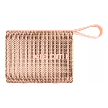 Nešiojamas stereofoninis garsiakalbis Xiaomi Sound Pocket rožinis – 5 W RMS, Bluetooth, 1000 mAh Li‑Jon baterija