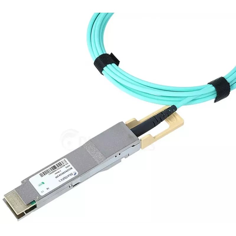 BlueOptics QDD-400G-AOC-3M-BO InfiniBand šviesolaidinis kabelis 3 m QSFP-DD Kištukas