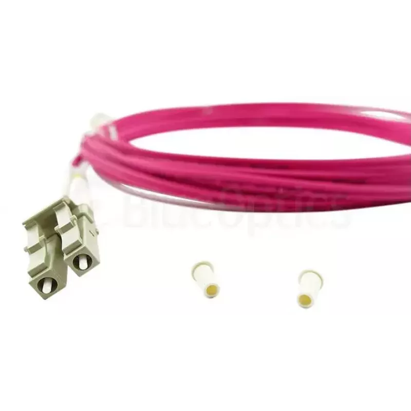 BlueOptics QK733A-BO InfiniBand šviesolaidinis kabelis 2 m 2x LC violetinis