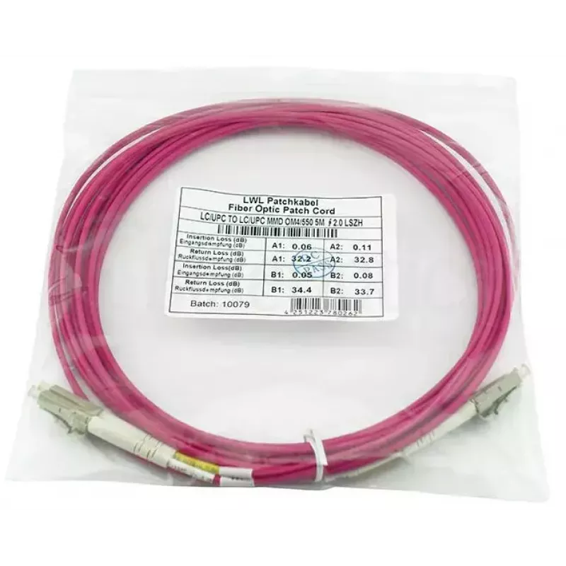 BlueOptics QK734A-BO InfiniBand šviesolaidinis kabelis 5 m LC OM4