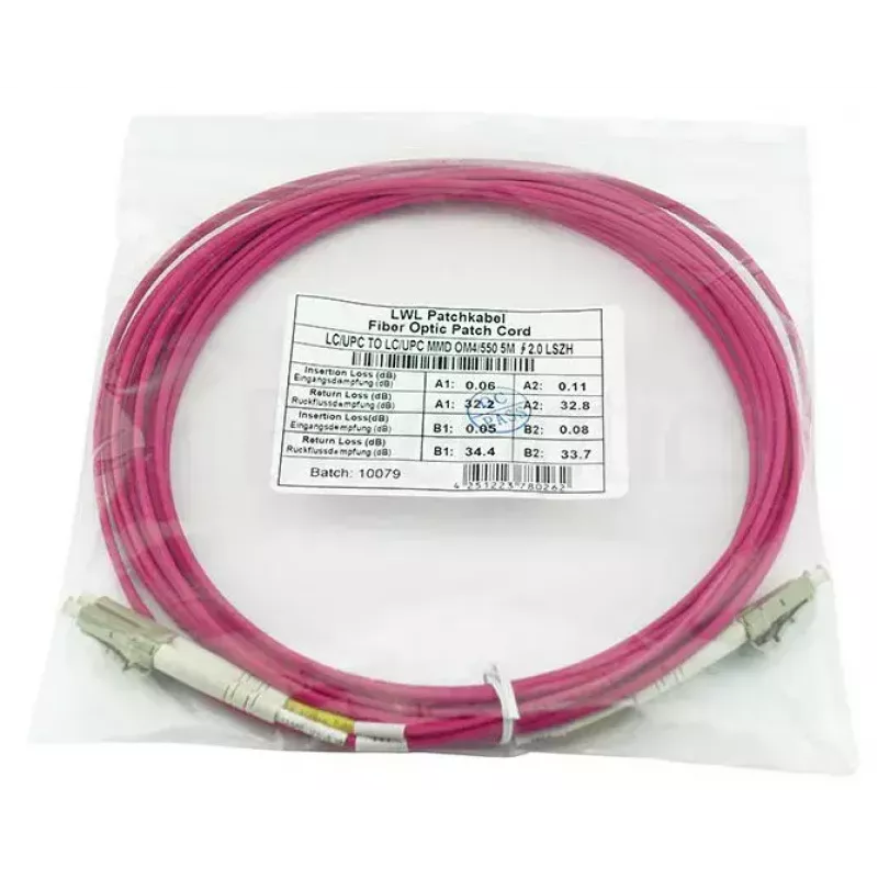 BlueOptics QK737A InfiniBand šviesolaidinis kabelis 50 m LC OM4