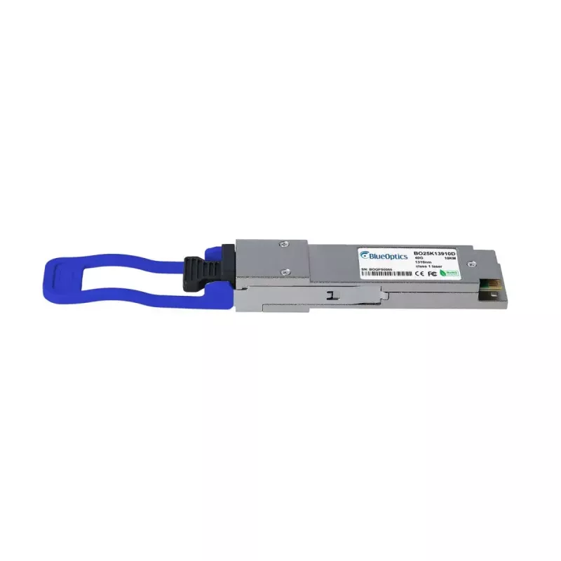BlueOptics QSFP-40G-PLR4-LO-BO tinklo siųstuvas-imtuvas, 40 Mbit/s, 1310 nm, vienmodis šviesolaidis