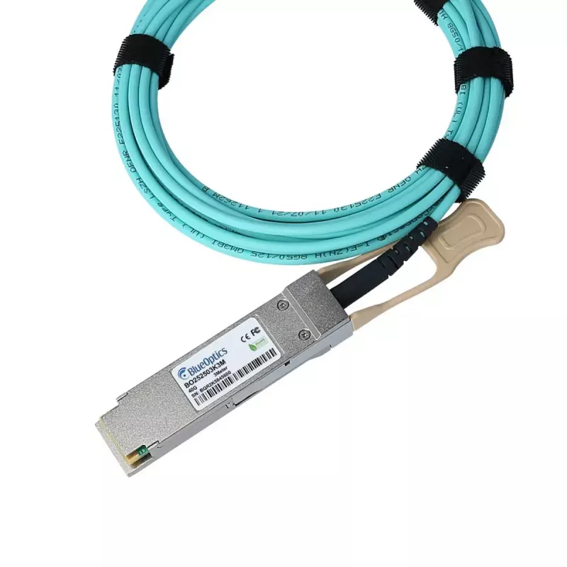 BlueOptics QSFP-AOC-50M-SP-BO InfiniBand / šviesolaidinis aktyvus kabelis 1 m, vyriškas / vyriškas