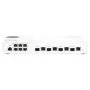 QNAP QSW-M2106-4C tinklo jungiklis, valdomas L2, 2.5G Ethernet (100/1000/2500), baltas