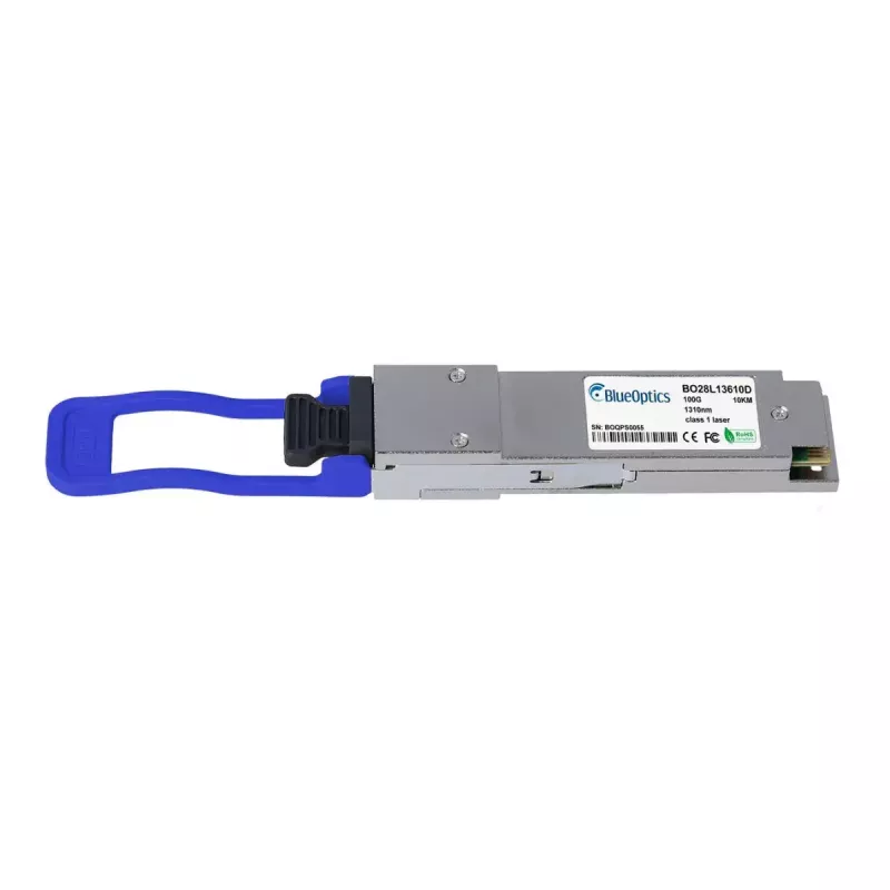 Skaidulinio pluošto siųstuvas-imtuvas BlueOptics QTA1C04L2C000E2G-BO 100000 Mbit/s QSFP28