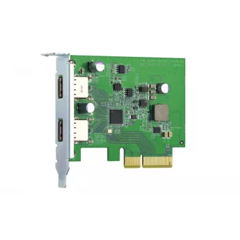 QNAP QXP-10G2U3A - USB 3.2 Gen 2 plėtotės kortelė, vidinė, 2 prievadai