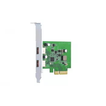 QNAP QXP-10G2U3A - USB 3.2 Gen 2 plėtotės kortelė, vidinė, 2 prievadai