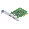QNAP QXP-10G2U3A - USB 3.2 Gen 2 plėtotės kortelė, vidinė, 2 prievadai