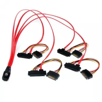 StarTech.com 50 cm vidinis SAS Mini SAS kabelis - SFF8087 į 4x SFF8482