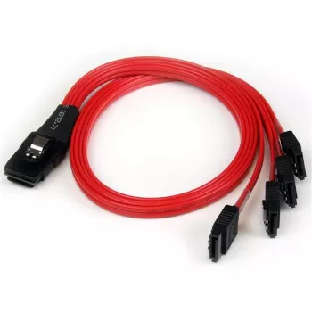 StarTech.com 50 cm SFF-8087 į 4x SATA vidinis Mini SAS į SATA atvirkštinis kabelis