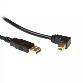 USB 2.0 laidas A (vyriškas) - B (vyriškas, kampuotas) 1,80 m, ACT, SB2408