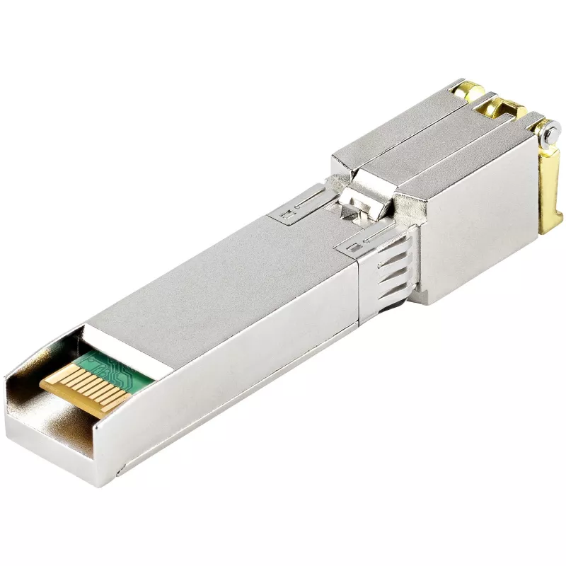 StarTech.com MSA suderinamas SFP+ siųstuvas-imtuvas - 10GBASE-T - SFP į RJ45 Cat6/Cat5e - 10GE Gigabit Ethernet SFP+ - RJ-45 30 m