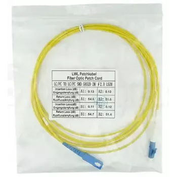 Skaidulinis optinis kabelis BlueOptics SFP2122BU30MK LC SC G.657.A1 30 m violetinis