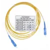 Šviesolaidinis kabelis BlueOptics SFP2222BU30MK SC G.657.A1 30 m geltonas