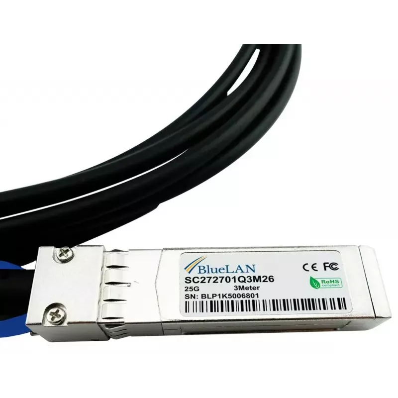 SFP28 DAC laidas BlueOptics SFP28-DAC-1M-AT-BL 1 m Vyriškas/Vyriškas
