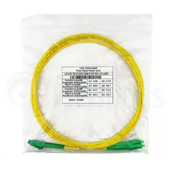 BlueOptics SFP3131BU10MM šviesolaidinis kabelis 10 m LC/APC geltonas