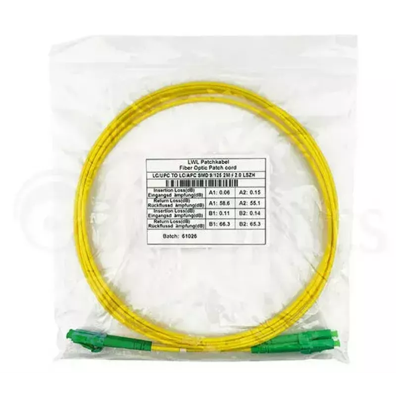 BlueOptics SFP3131BU15MM InfiniBand šviesolaidinis kabelis 15m LC geltonas